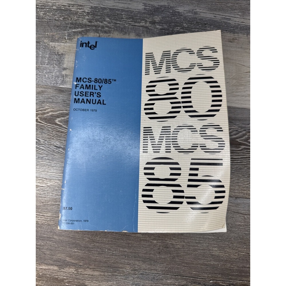 Intel MCS-80/85 Family User's Manual October 1979